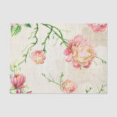 Shabby Chic Pink Series Design 2 Tissuepapier (Voorkant)