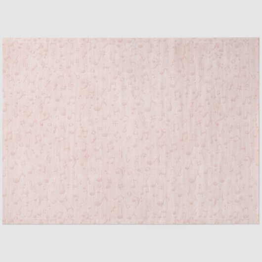 Shabby Chic Pink Series Design 4 Weefpapier Tissuepapier (Voorkant)