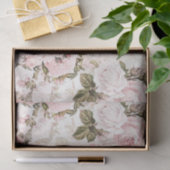 Shabby Chic Pink Series Design 9 Tissuepapier (Geschenk)