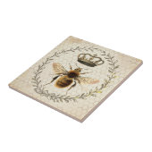 Shabby Chic 🐝  Queen Bee Illustratie Tegeltje (Zijkant)
