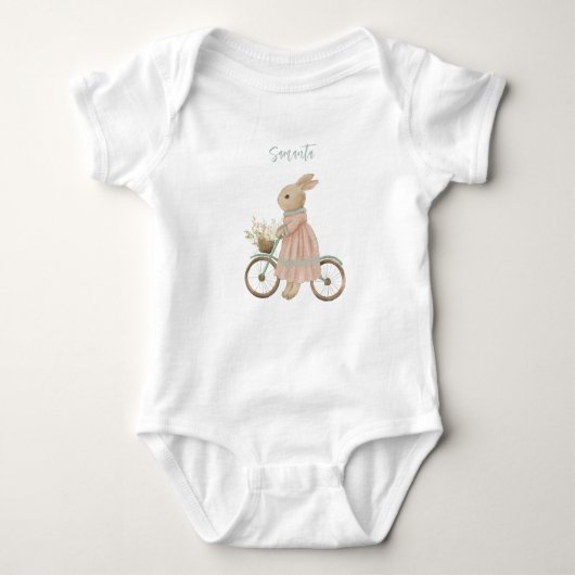 Shabby Chic  Rabbit Romper (Voorkant)