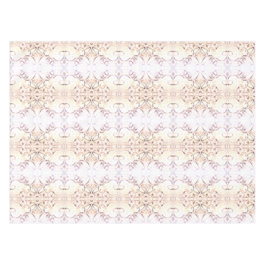 Shabby Chic  Rabbit Tablecloth Ecru Floral Tafelkleed (Voorkant (Horizontaal))