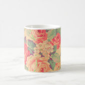 Shabby Chic Roos Floral Koffiemok (Center)