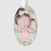 Shabby & Chic Roos Floral Ornament (voorkant)