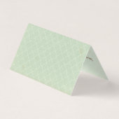 Shabby Chic Roos  juwelen Hartelijk dank Kaart (Achterkant)