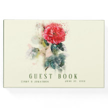 Shabby Chic Roos Wedding Gastenboek
