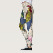 Shabby Chic Rooster Leggings (Links)