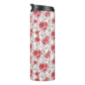 Shabby Chic Rose Tumbler Thermosbeker (Geroteerd rechts)