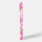 Shabby Chic Roze Bloem Case-Mate iPhone Case (Achterkant / Links)