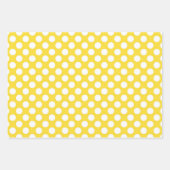 Shabby Chic Roze & Geel Bijpassende Patronen Inpakpapier Vel (Voorkant 3)