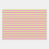 Shabby Chic Roze & Groen Bijpassende Patronen Inpakpapier Vel (Voorkant 3)