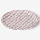 Shabby Chic Roze Love Shack Coquette Tuin Papieren Bordje (Gekanteld)