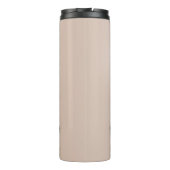 Shabby Chic Roze Rose Vines Bloemen Elegant Thermosbeker (Achterkant)