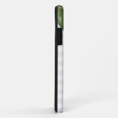 Shabby Chic roze Roses Grey White Stripes Pattern Case-Mate iPhone Case (Achterkant/rechts)