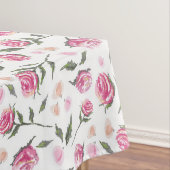 Shabby Chic roze Roses  tafelkledij Tafelkleed (Voorbeeld)