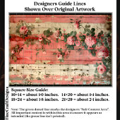 Shabby Chic  Roze Rozen Decoupage Rechts 164 Tissuepapier