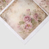 Shabby Chic Roze Rozen Gemengde Set (A1L) Decoupag Tissuepapier (Detail)