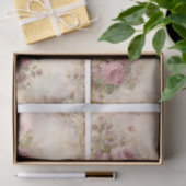 Shabby Chic Roze Rozen Gemengde Set (A1L) Decoupag Tissuepapier (Geschenk)