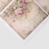 Shabby Chic Roze Rozen Mixed Set (A1R) Decoupage Tissuepapier (Detail)