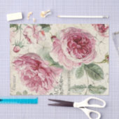 Shabby Chic Roze Serie Design 13 Tissuepapier (Craft)
