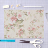 Shabby Chic Roze Serie Design 17 Tissuepapier (Craft)