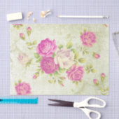 Shabby Chic Roze Serie Design 1 Tissuepapier (Craft)