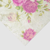 Shabby Chic Roze Serie Design 1 Tissuepapier (Detail)