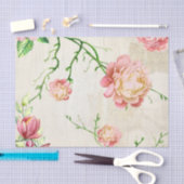 Shabby Chic Roze Serie Design 2 Tissuepapier (Craft)
