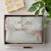 Shabby Chic Roze Serie Design 3 Tissuepapier (Geschenk)