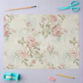Shabby Chic Roze Serie Design 3 Tissuepapier (Craft)