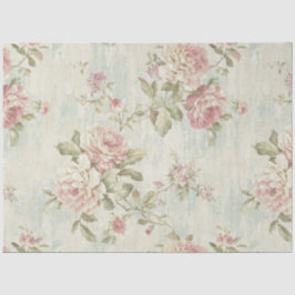 Shabby Chic Roze Serie Design 3 Tissuepapier