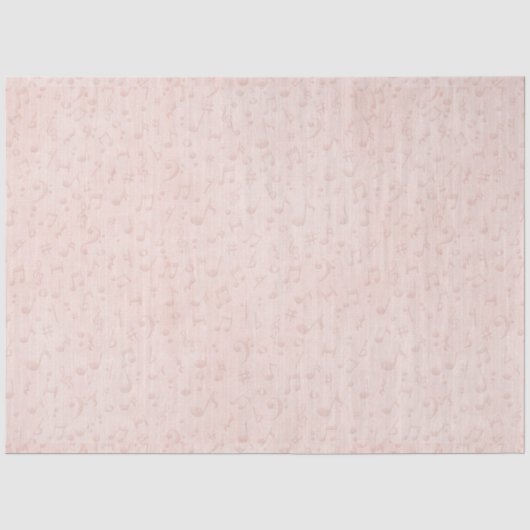 Shabby Chic Roze Serie Design 4 Tissuepapier (Voorkant)