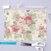 Shabby Chic Roze Serie Design 6 Tissuepapier (Craft)