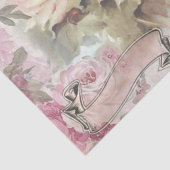 Shabby Chic Rozen Collage Pattern Tissuepapier (Detail)