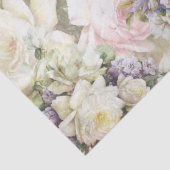 Shabby Chic Rozen Collage Pattern Tissuepapier (Detail)