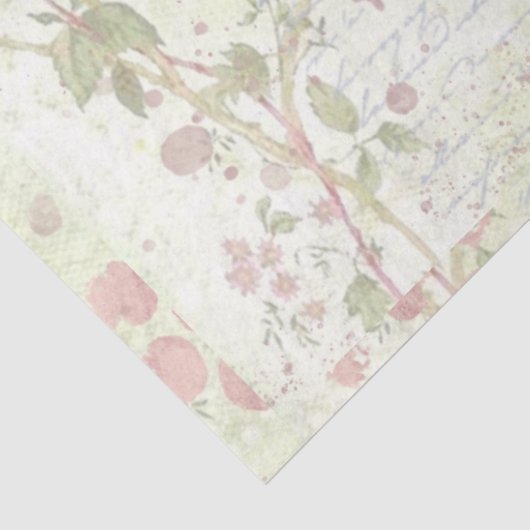 Shabby Chic Rozen Design 5 Tissuepapier (Detail)