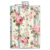 Shabby Chic  Rozen Heupfles (Voorkant)