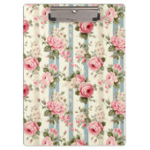 Shabby Chic  Rozen Klembord (Voorkant)