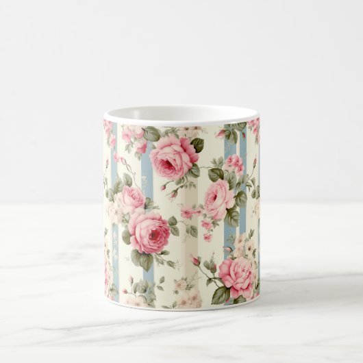 Shabby Chic  Rozen Koffiemok (Center)