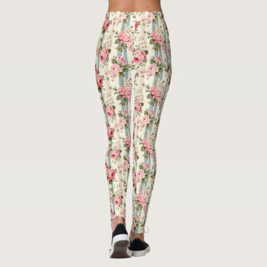 Shabby Chic  Rozen Leggings (Achterkant)
