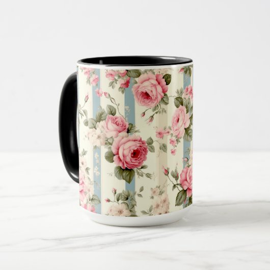 Shabby Chic  Rozen Mok (Voorkant links)