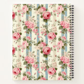 Shabby Chic  Rozen Notitieboek (Achterkant)