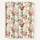 Shabby Chic  Rozen Notitieboek (Voorkant)