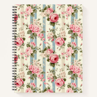 Shabby Chic  Rozen Notitieboek