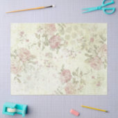 Shabby Chic Rozen Ontwerp 1 Tissuepapier (Craft)