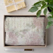 Shabby Chic Rozen Ontwerp 2 Tissuepapier (Geschenk)