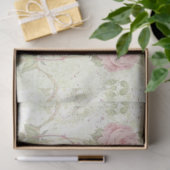 Shabby Chic Rozen Ontwerp 5 Tissuepapier (Geschenk)