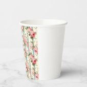 Shabby Chic  Rozen Papieren Bekers (Links)
