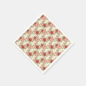  Shabby Chic Rozen Patroon Servet (Hoek)