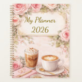 Shabby Chic Rozen Planner  (Voorkant)